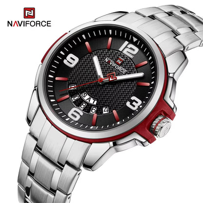 Brand Casual Men'S Quartz Watch Stainless Steel Belt Business Wristwatches Waterproof Luminous Clock Relogio
