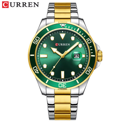 Watches Mens Quartz Stainless Steel Band Writwatches for Male Business Design Simple Clock Relogio Masculino