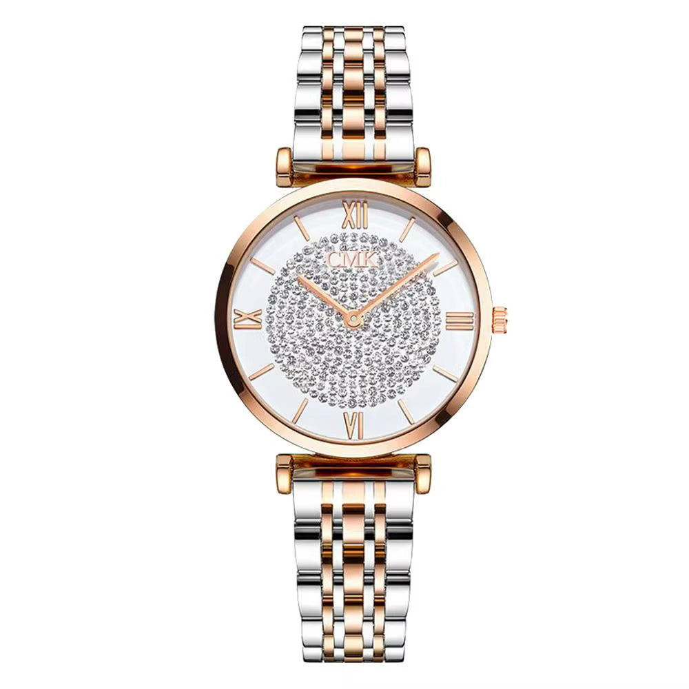 Luxury Women Watches Simple Elegant Ladies Watch Zegarek Damski Stainless Steel Metal Women'S Wrsiwtwatch Relogio Feminino Saati