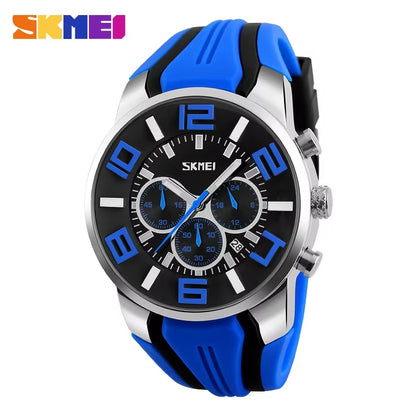 9128 Waterproof Sport Watch Relogio Masculino Quartz Watches Men Fashion Casual Wristwatches