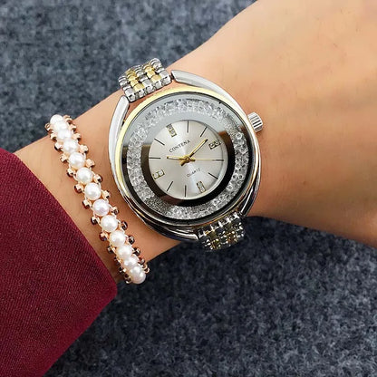 Top Brand  Luxury Watch Women Watches Rose Gold Women'S Watches Bracelet Ladies Watch Clock Montre Femme Relogio Feminino