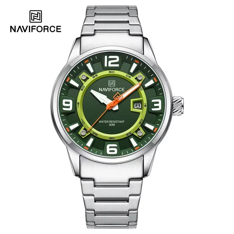 Brand Fashion Men Watch Waterproof Luxury Luminous Male Calendar Quartz Wristwatch Relogio Masculino 2024 New Arrival
