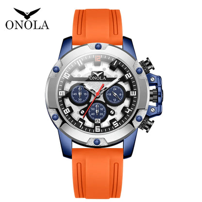 Fashion Men'S Watch Brand  Luxury Multifunctional Luminous Quartz Sports Watch Men'S Waterproof Relogio Masculino