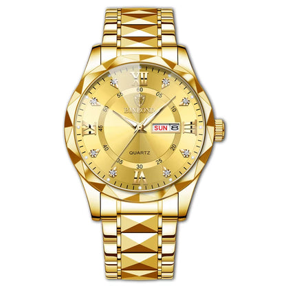 Fashion Business Watch Men Warterproof Sports Mens Watch Top Brand Luxury Clock Male Quartz Wristwatch Relogio Masculino 2024