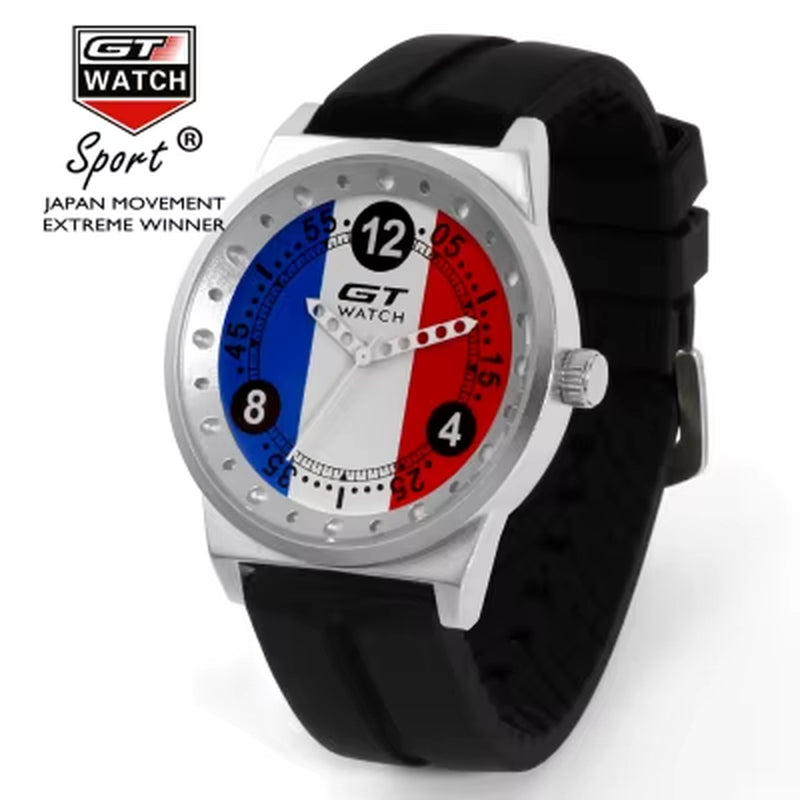 GT Watch Men Italy Flag F1 Sport Watch Mens Watches Top Brand Luxury Men'S Watch Clock Reloj Hombre Erkek Kol Saati Relogio