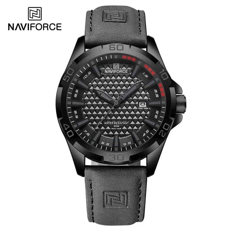 Brand Men Fashion Quartz Watches Male Leather Strap Sport Waterproof Wristwatches Calendarclock Relogio Masculino