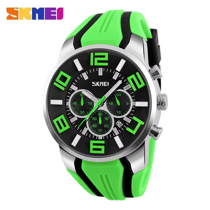 9128 Waterproof Sport Watch Relogio Masculino Quartz Watches Men Fashion Casual Wristwatches