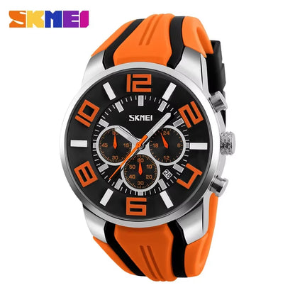 9128 Waterproof Sport Watch Relogio Masculino Quartz Watches Men Fashion Casual Wristwatches