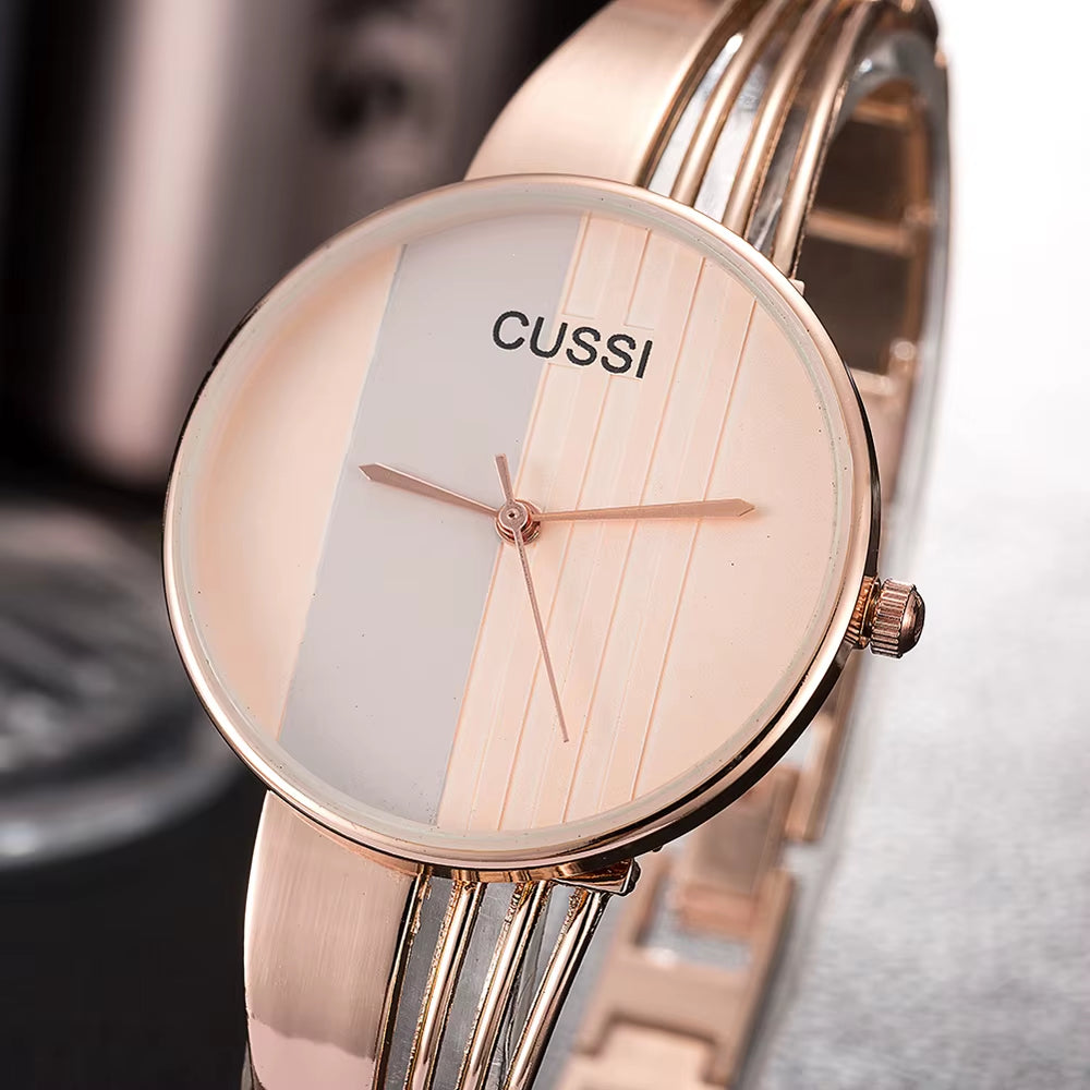 Rose Gold Women Watch 2019 Top Brand Luxury Bracelet Ladies Wrist Watch Simple Women'S Watches Female Clock Relogio Feminino