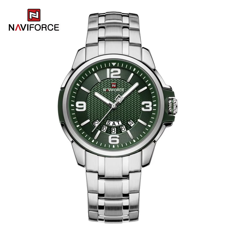 Brand Casual Men'S Quartz Watch Stainless Steel Belt Business Wristwatches Waterproof Luminous Clock Relogio