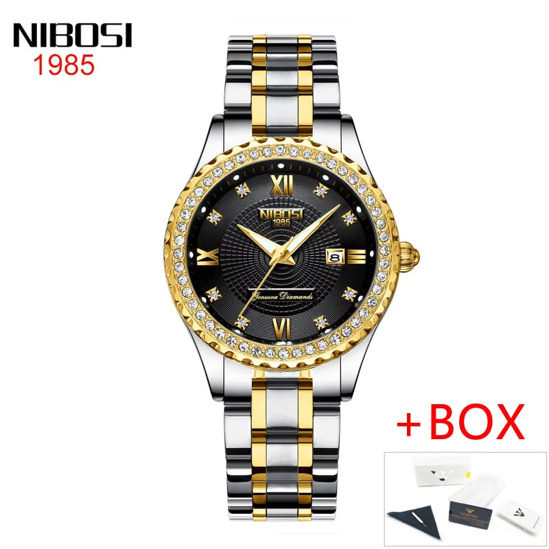 Women Watches Top Brand Luxury Gold Ladies Watch Stainless Steel Band Classic Bracelet Female Clock Relogio Feminino
