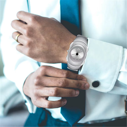 Men Fashion Watch Unique Time Bomb Dress Vintage Analog Quartz Wristwatch Luminous Hand Waterproof Auto Date Clock Relogio Gifts