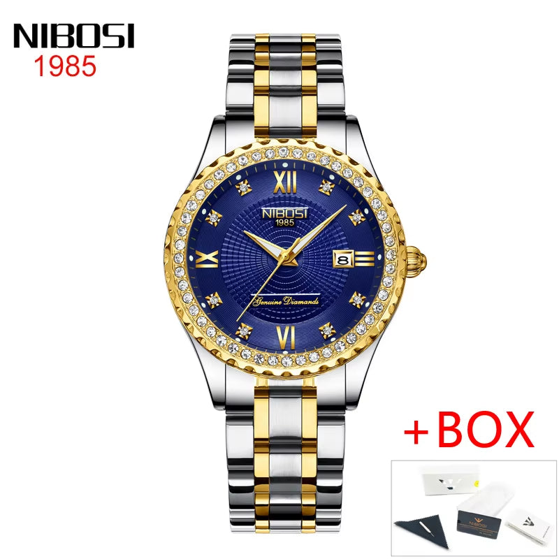Women Watches Top Brand Luxury Gold Ladies Watch Stainless Steel Band Classic Bracelet Female Clock Relogio Feminino