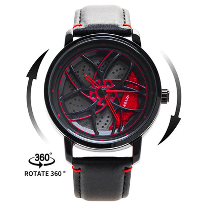 2025 New Sport Car Wheel Rim Hub Men Watches Custom Design Top Brand Luxury Rim Hub Watch Stainless Waterproof Relogio Masculino