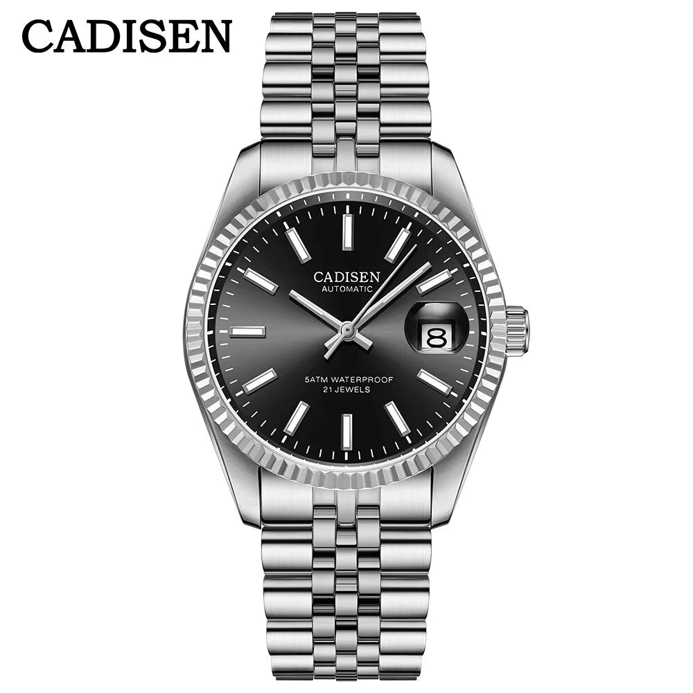 Men Mechanical Watch Top Brand Luxury Automatic Watch Business Stainless Steel Waterproof Watch Men Relogio Masculino