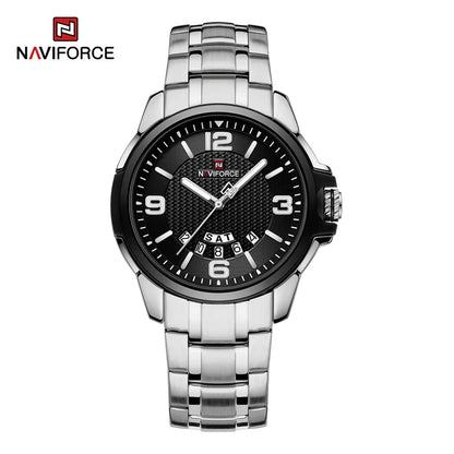 Brand Casual Men'S Quartz Watch Stainless Steel Belt Business Wristwatches Waterproof Luminous Clock Relogio