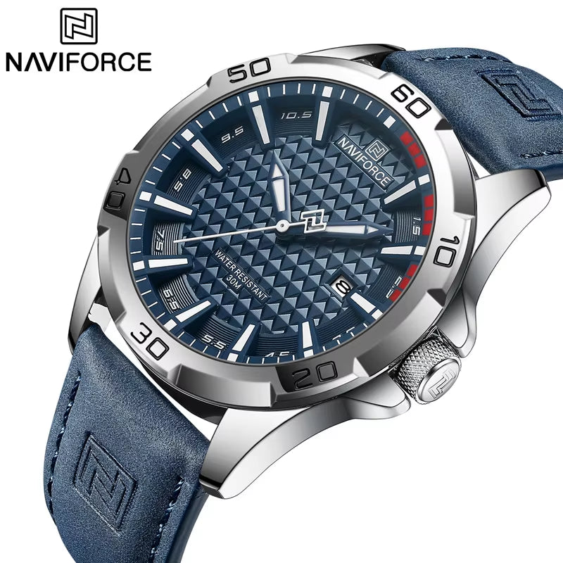 Brand Men Fashion Quartz Watches Male Leather Strap Sport Waterproof Wristwatches Calendarclock Relogio Masculino