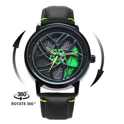 2025 New Sport Car Wheel Rim Hub Men Watches Custom Design Top Brand Luxury Rim Hub Watch Stainless Waterproof Relogio Masculino