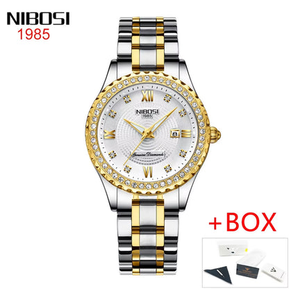 Women Watches Top Brand Luxury Gold Ladies Watch Stainless Steel Band Classic Bracelet Female Clock Relogio Feminino