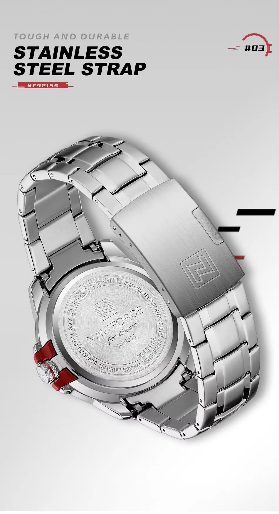 Brand Casual Men'S Quartz Watch Stainless Steel Belt Business Wristwatches Waterproof Luminous Clock Relogio