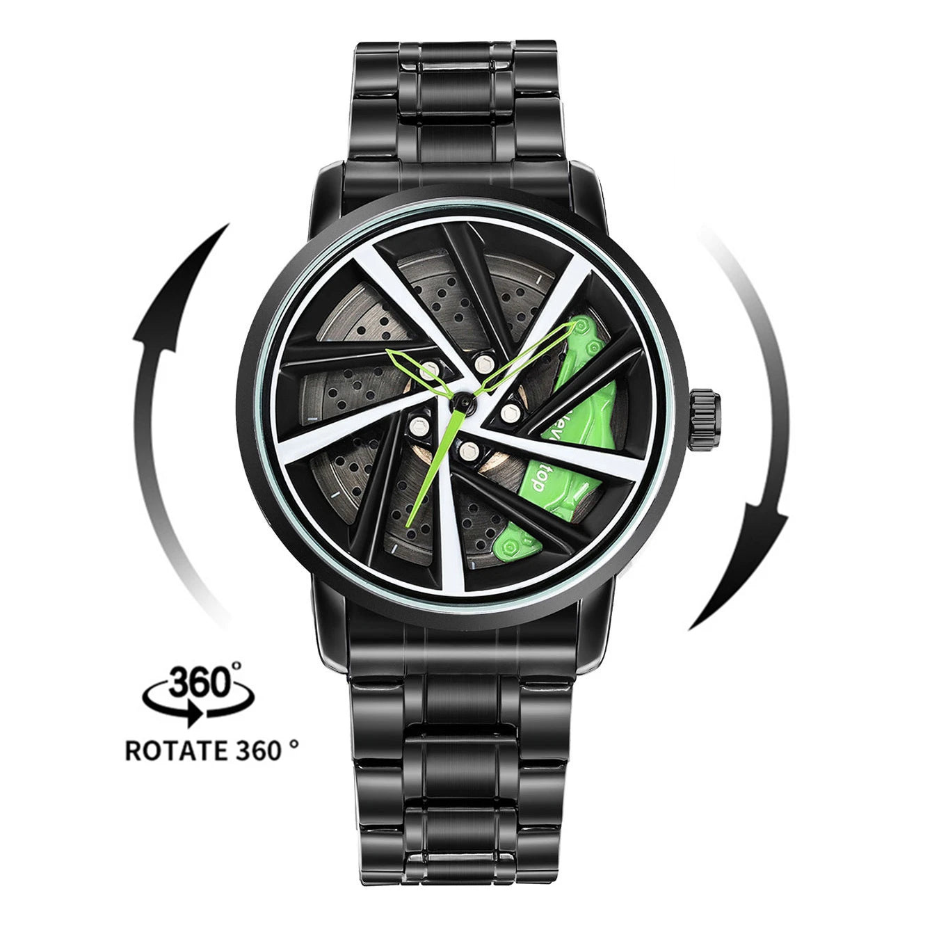 2025 New Sport Car Wheel Rim Hub Men Watches Custom Design Top Brand Luxury Rim Hub Watch Stainless Waterproof Relogio Masculino
