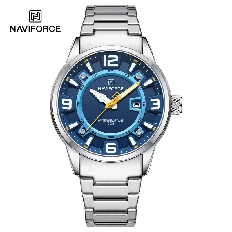 Brand Fashion Men Watch Waterproof Luxury Luminous Male Calendar Quartz Wristwatch Relogio Masculino 2024 New Arrival