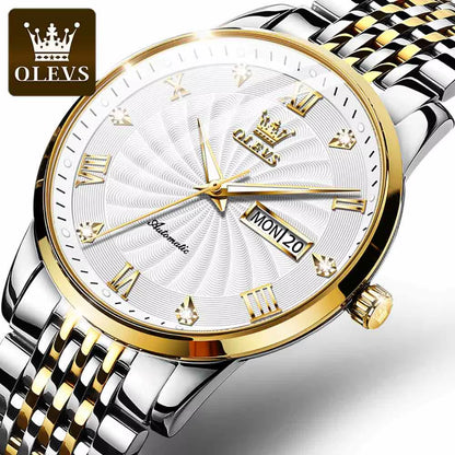 Men Mechanical Watch Top Brand Luxury Automatic Watch Sport Stainless Steel Waterproof Watch Men Relogio Masculino