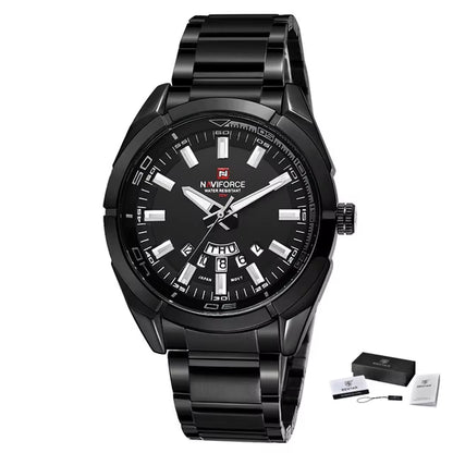 Brand Men Watches Business Quartz Watch Men'S Stainless Steel Band 30M Waterproof Date Wristwatches Relogio Masculino