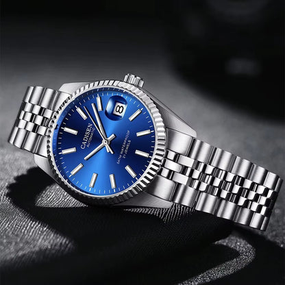 Men Mechanical Watch Top Brand Luxury Automatic Watch Business Stainless Steel Waterproof Watch Men Relogio Masculino
