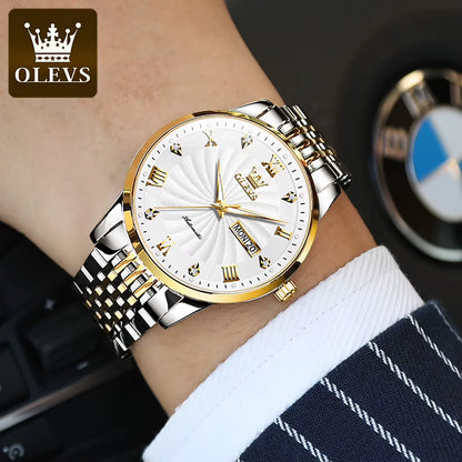 Men Mechanical Watch Top Brand Luxury Automatic Watch Sport Stainless Steel Waterproof Watch Men Relogio Masculino
