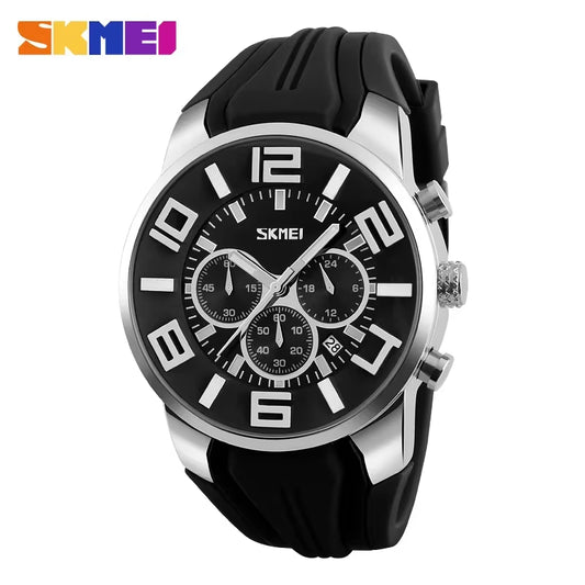 9128 Waterproof Sport Watch Relogio Masculino Quartz Watches Men Fashion Casual Wristwatches