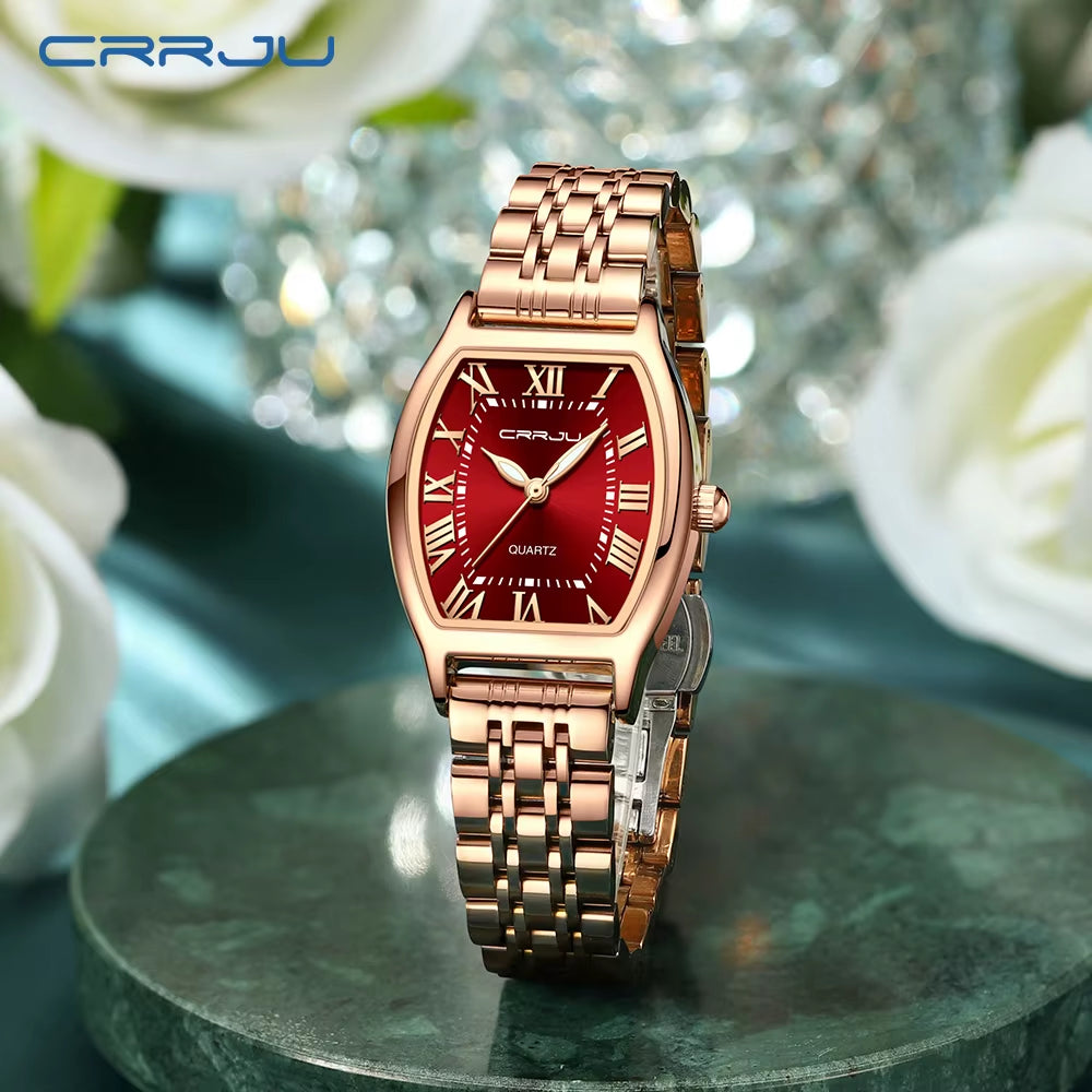 Women Watches Creative Steel Dress Bracelet Wristwatches Ladies Square Waterproof Female Relogio Feminin